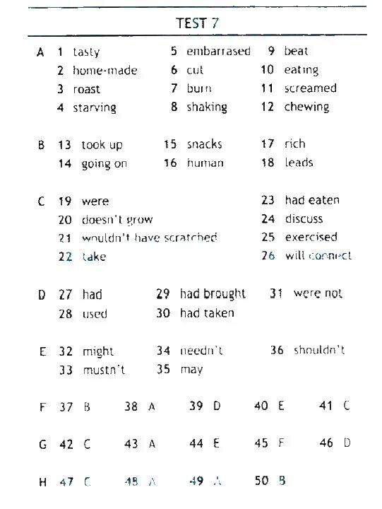 Тест по модулю 7 9 класс