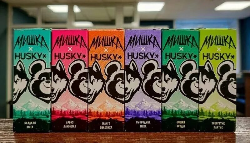 Мишка хаски жидкость. Мишка хаски жидкость