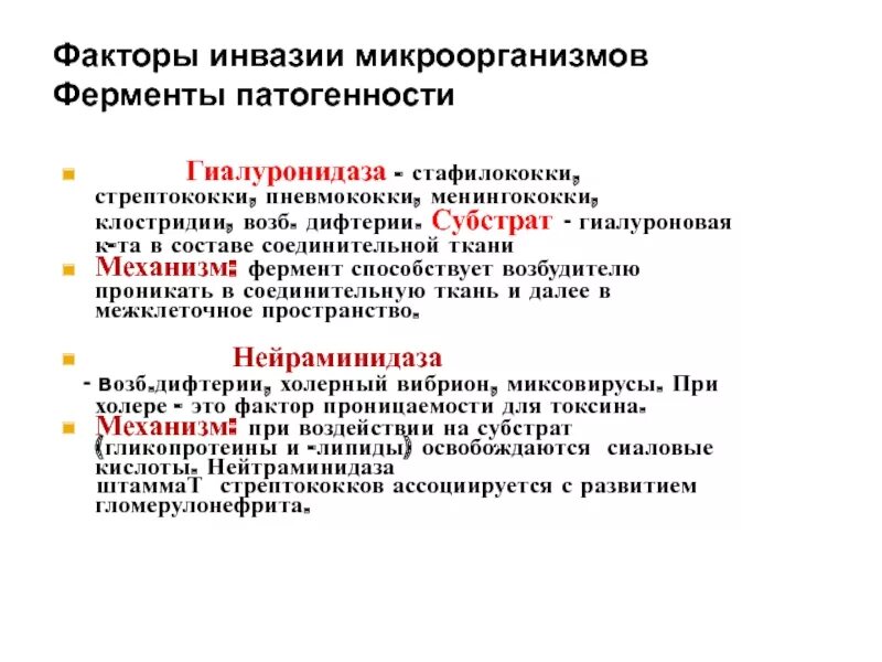 Факторы патогенности бактерий. Факторы патогенности микробов. Факторы патогенности микроорганизмов. Гиалуронидаза микробиология. Ферменты патогенности