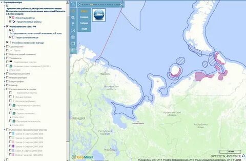 Карское море белое море баренцево море
