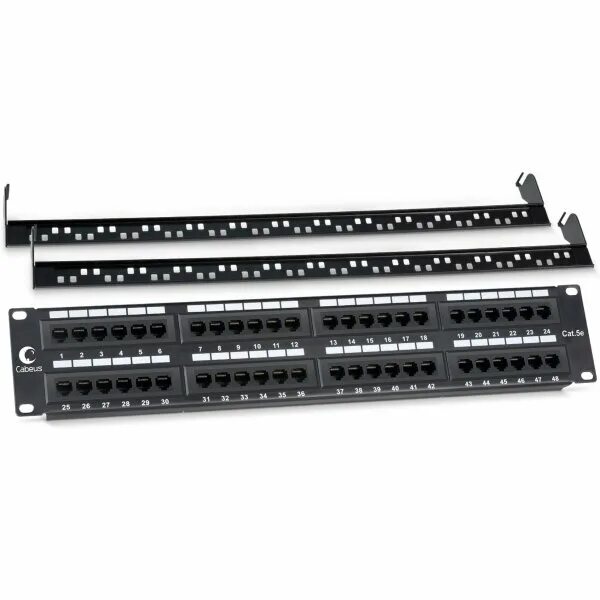 Патч 48. Патч-панель cabeus plhd-48-cat.5e-dual. патч панель кабеус 48. cabeus pl-12-cat.6-wl-dual idc 12 портов 3d. патч панель cat 6a eurolan 48 портов.