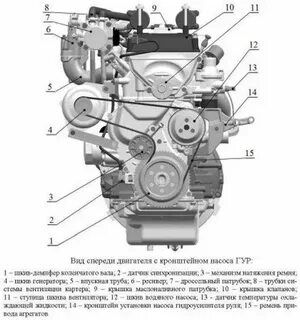 Схема ремня 409 двигатель