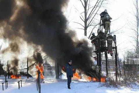 Белая калитва пожар на карауле