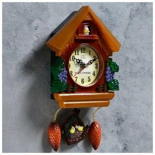 Часы с кукушкой маятник