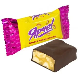 Конфета ярче с арахисом