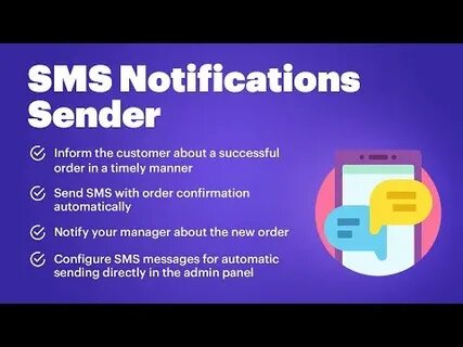 Sms notification
