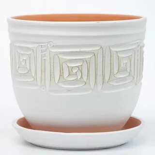 Кашпо керамическое