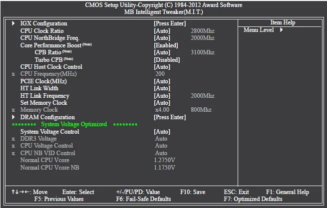 Разгон процессора через биос. MB Intelligent Tweaker. M.I.T. В биосе. North Bridge configuration в биосе что это.