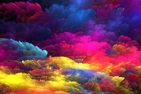 Clouds of colour