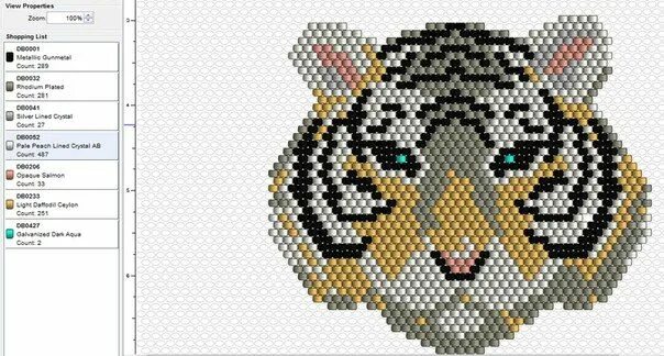 Как читать схему мозаичного плетения из бисера Pin on Patterns