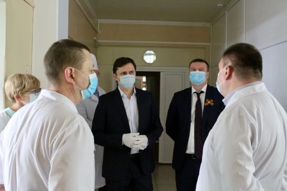 Горбольница посещение больных