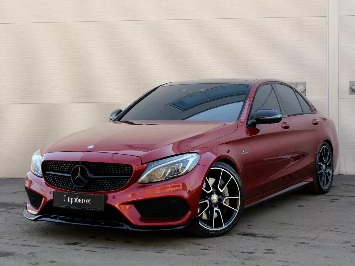 Купить мерседес w205. Mercedes c43 AMG красный. Mercedes c43 AMG w205. Mercedes c class AMG 43. C43 AMG w205.