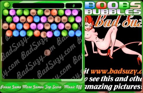 Boobs Bubbles Flash Game.