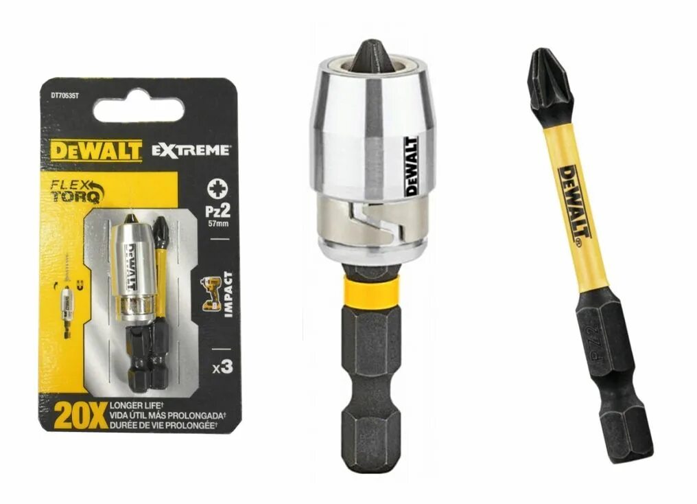 Lock биты. Держатель бит dewalt. магнитный держатель девольт. магнитный держатель для бит dewalt. биты ph2, 57 мм, 2 шт + держатель magnetic screw lock dewalt dt70536t.