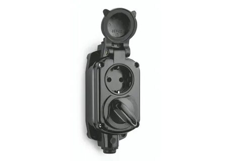 Влагозащищенные розетки ip65