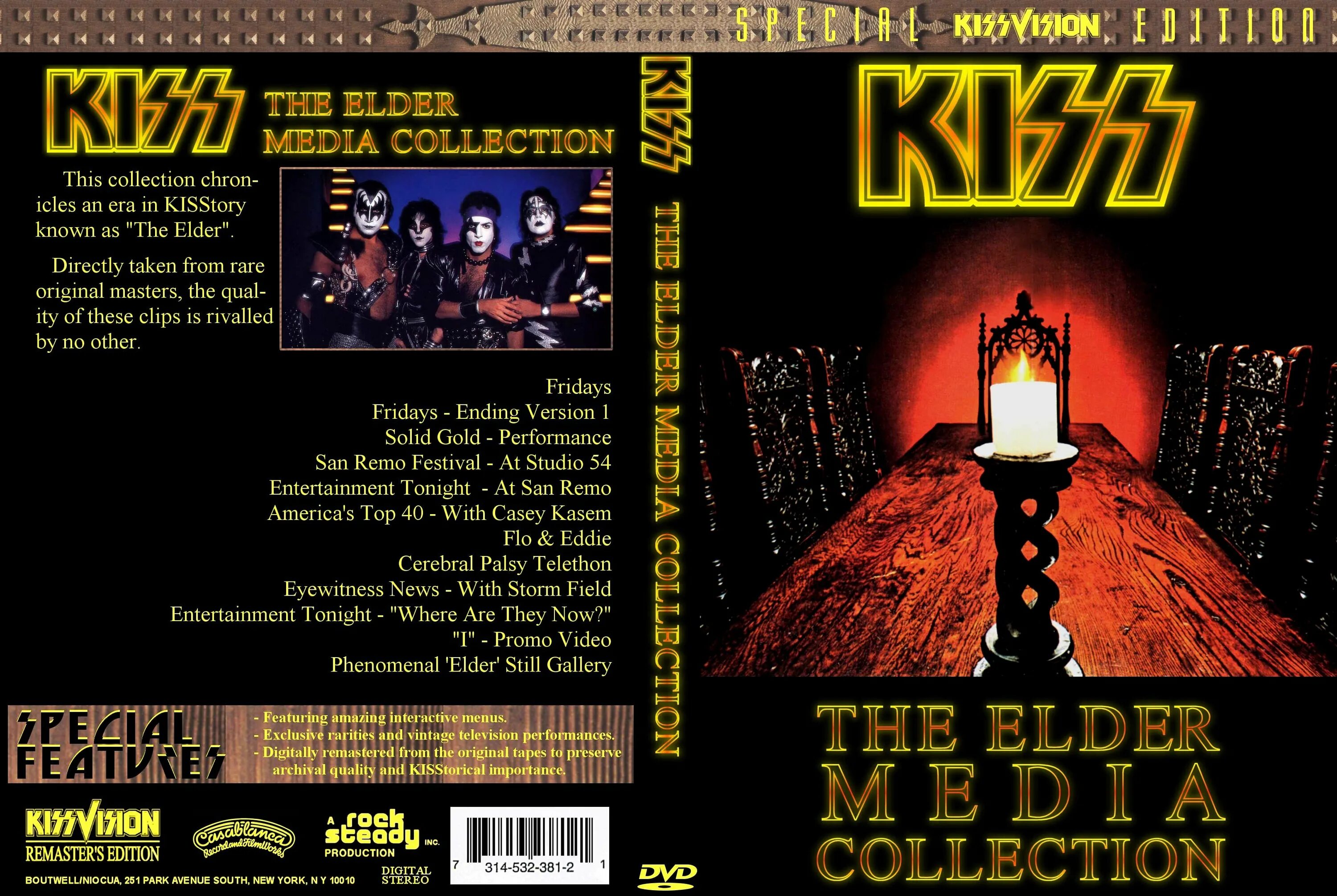 Kiss the Elder. Kiss 1982 диск. Kiss 1981-1982. Kiss Music from the Elder 1981. Media collection