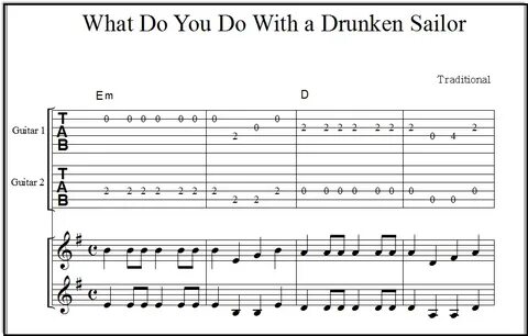 Drunken sailor
