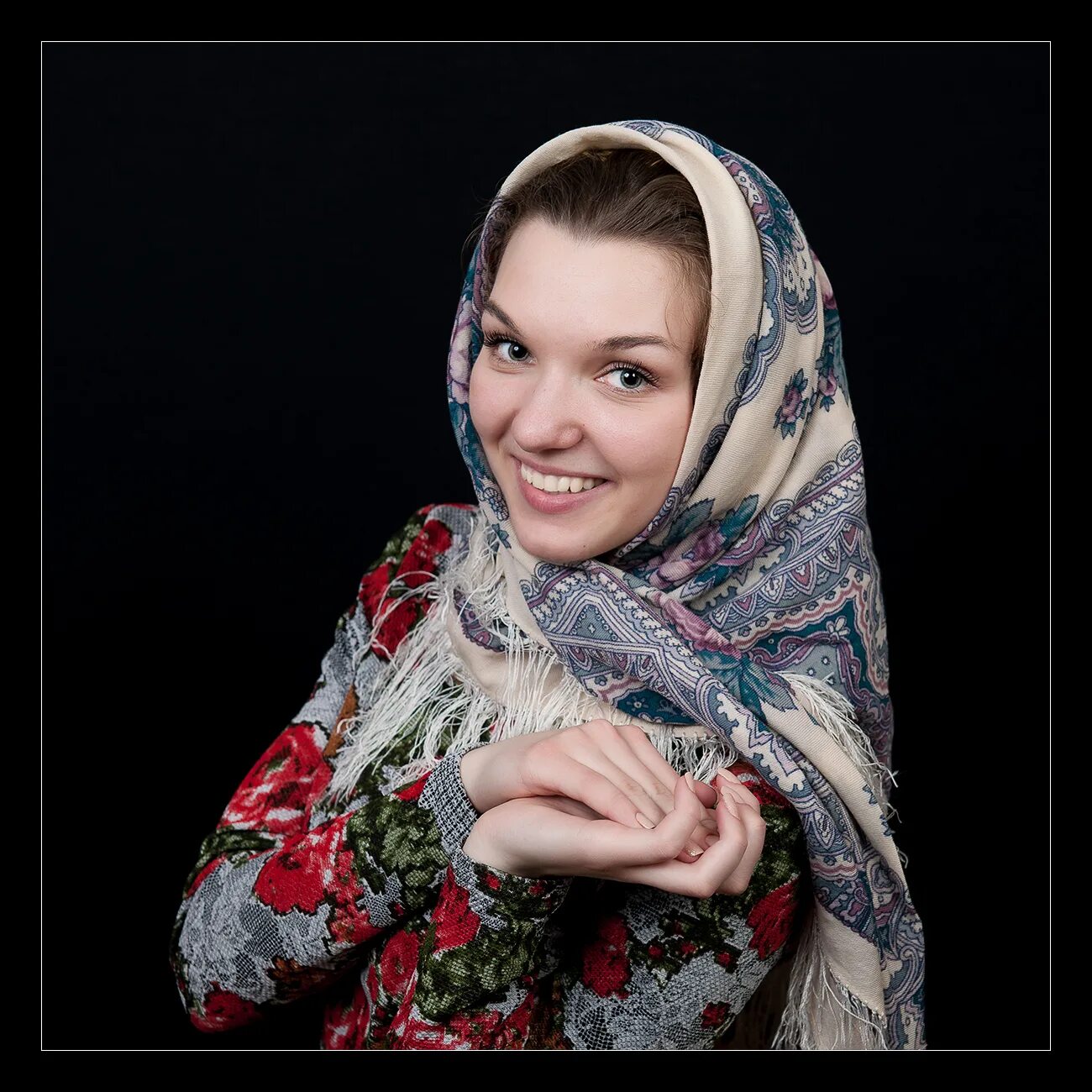 в июльском платочке