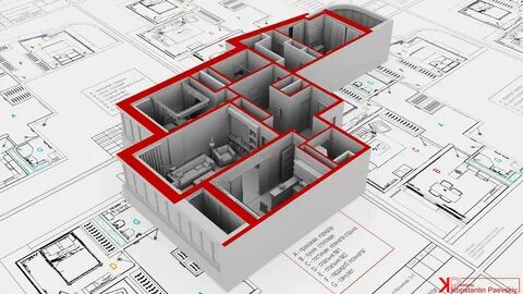Разработка планировки квартир
