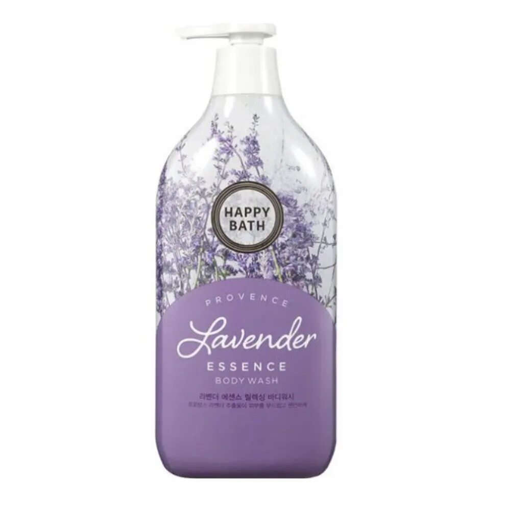 HAPPYBATH Lavender Essence body Wash гель для душа Лаванда, 500мл. Happy Bath гель для душа Лаванда. Гель эссенция Happy Bath.