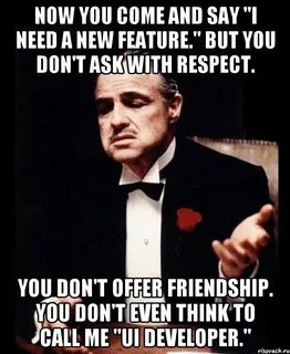 You have but to ask