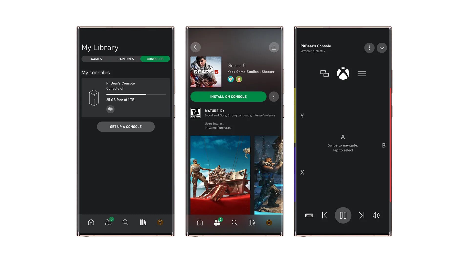 Xblast app mine xbl. Xbox apps. Приложение иксбокс. Xbox mobile app. Приложение Xbox на андроид.