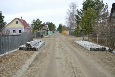 Дорога через снт