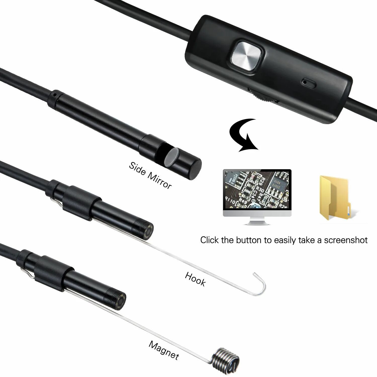 Эндоскоп usb c. Эндоскоп type-c на android, 5,5 мм, 7 мм, 3 в 1, мини-камера с микро-usb,. эндоскоп ot-sme12. эндоскопическая водонепроницаемая камера usb / micro usb для android / pc, 2 метра. эндоскоп гибкая камера kpr.