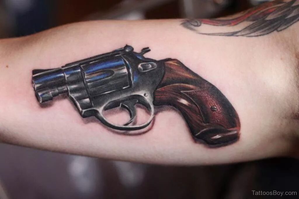 Тату револьвер. Tattoo guns. Парные тату пистолеты. Tattoo guns. Тату ружье.