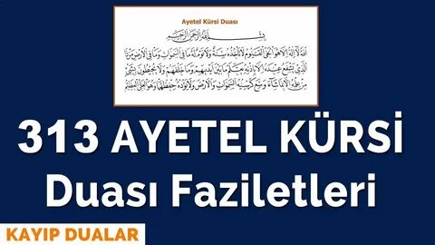 Kursi duasi