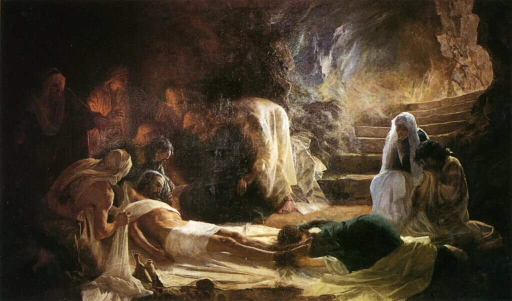 Тело иисуса христа. Рембрандт погребение Христа. Погребение Иисуса Христа картина. Погребение Иисуса Христа в живописи. Погребальная пещера Иисуса Христа.