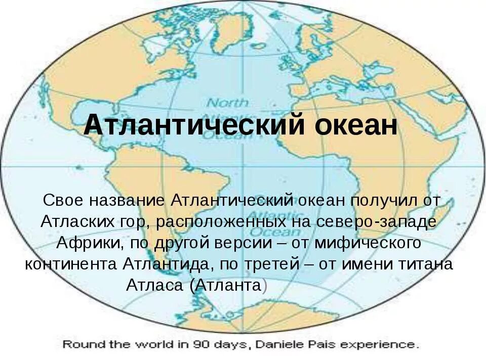 Про 5 океанов. Атлантический океан название. Происхождение Атлантического океана. Океан для презентации. Почему Атлантический океан назвали Атлантическим.