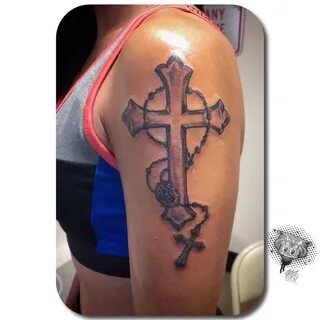 Female Cross Tattoos Designs - Tattoo Designs