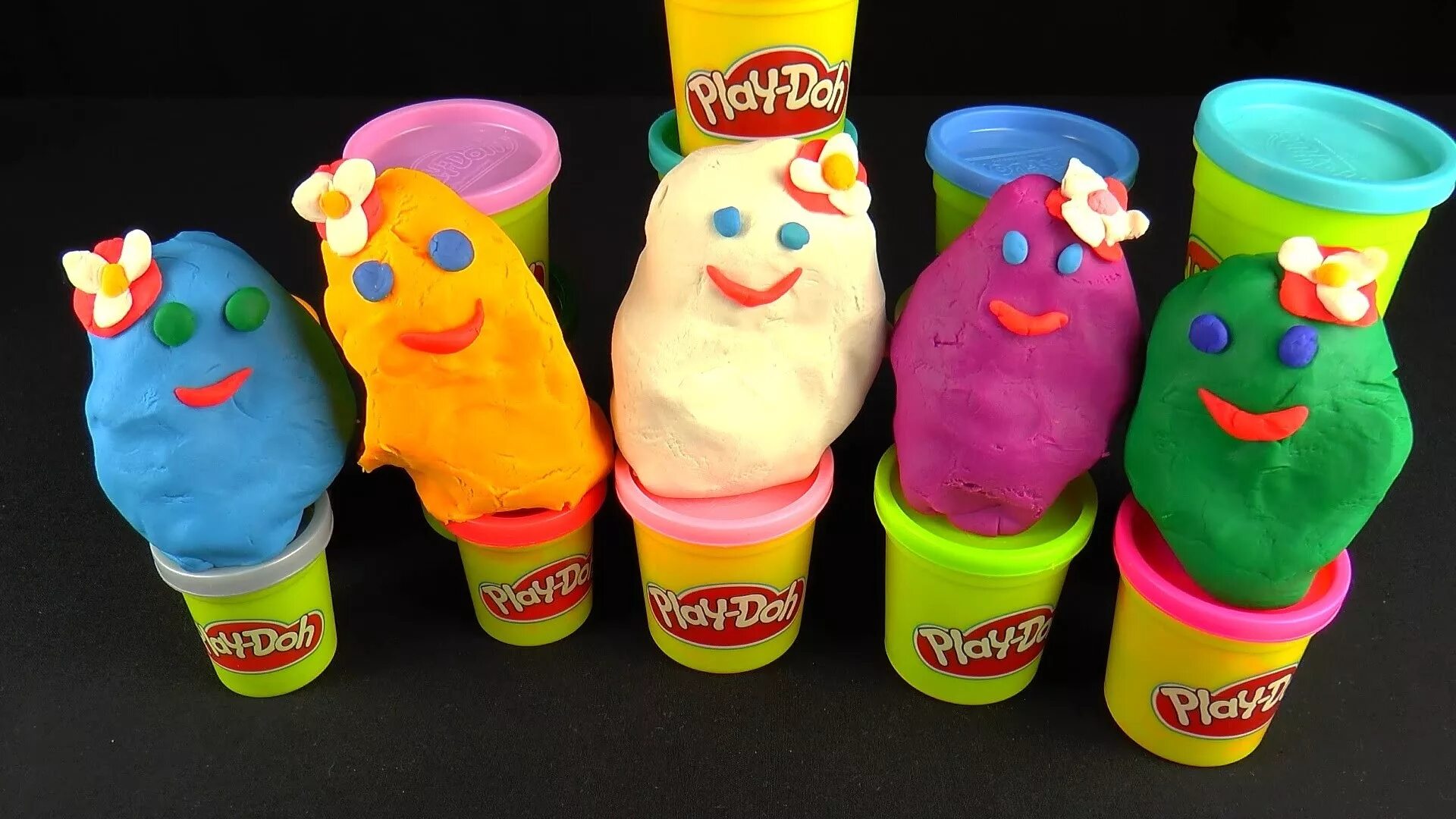 воздушный пластилин плей до. Tiere play doh. тесто для лепки плей до. пластилин видео. поделки из плей до для детей животные.