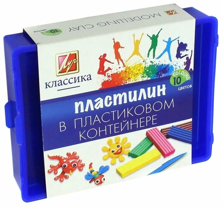 Пластилин Луч классика 10 цв. В пластмассовом контейнере, 20с 1345-08. Пластилин "классика" 10 цв. В пластмассовом контейнере. Пластилин Луч классика 10 цветов. Пластилин Луч "классика", 10цв., в пл. контейнере, 200г, со стеком.