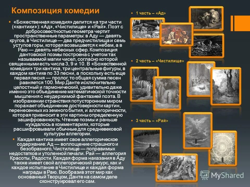 Композиция Божественной комедии Данте. Данте Алигьери Божественная структура. Божественная комедия ад и рай. Сюжет Божественной комедии.