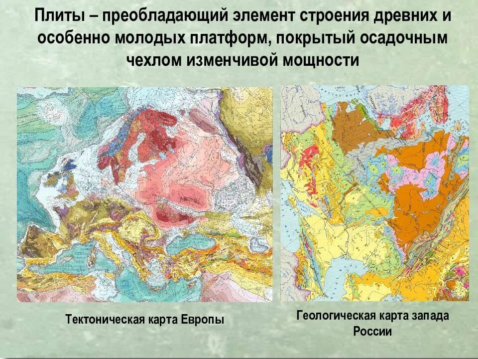 Тектоническая карта складчатости. Плиты молодых платформ. Карта геологических платформ. Строение молодых платформ. Древние платформы евразии