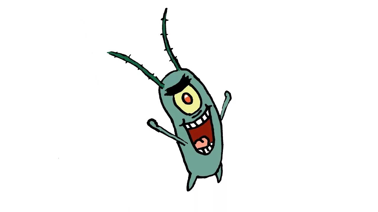 Плактон. Планктон из губки Боба. Планктон из Спанч Боба на белом фоне. Планктон (персонаж). Шелдон Джей планктон.