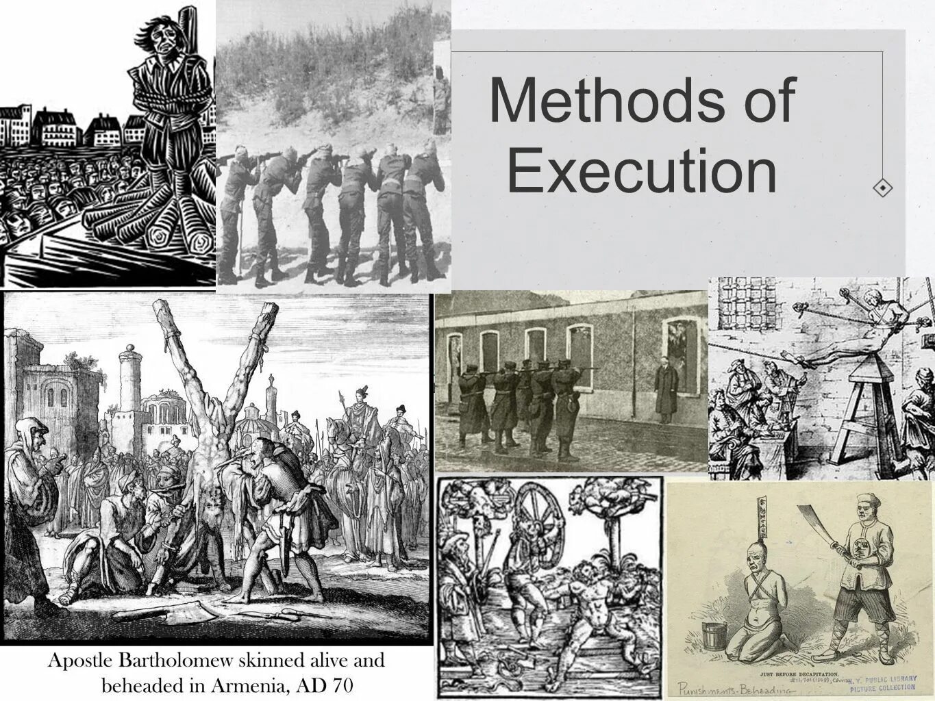 Execute метод. Смертная казнь сварение в кипятке. Execute method