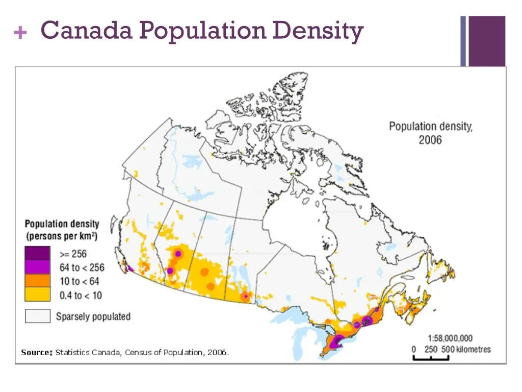 Расселение канады. Карта плотности населения Канады. Плотность населения Канады. Распределение населения Канады. Карта Канады по плотности населения.