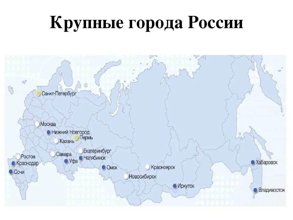 Крупные города на б в россии