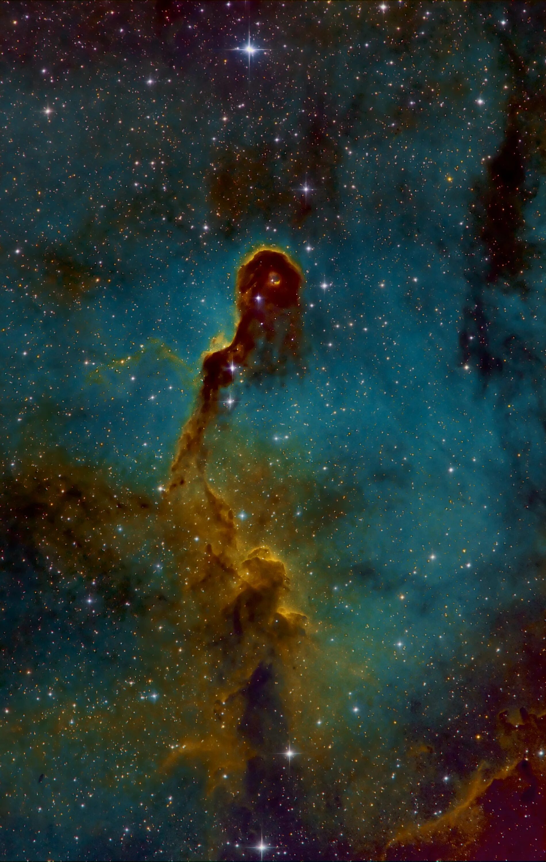 ракета спейс шаттл. туманность бегущая собака. туманность слоновий хобот. космические исследования. космический шаттл наса.