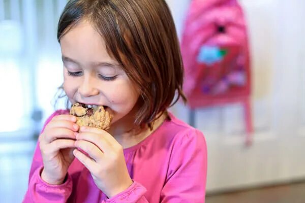 Eat cookies. Cookie eating Kids. Child eating cookies with New Haircut. Eating cookies