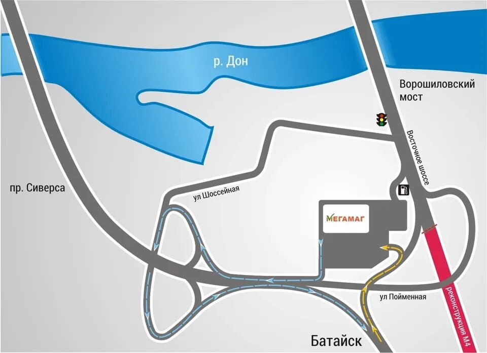 Карта дону машине. Схема въезда в Ростов на Дону. Развязка на МЕГАМАГ Ростов. МЕГАМАГ схема. МЕГАМАГ карта.