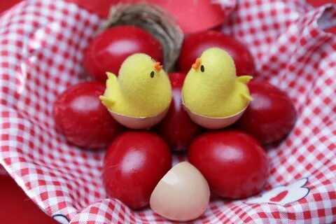 Rock fruit easter egg