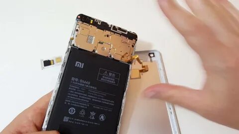 Mi max батарея