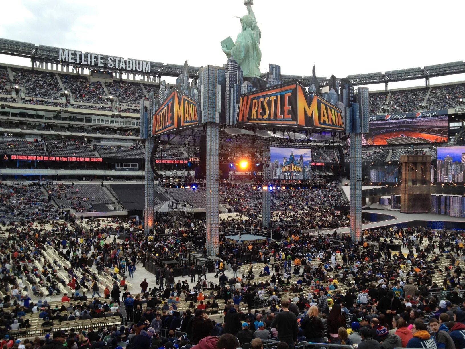 METLIFE Stadium WRESTLEMANIA. New York WRESTLEMANIA. WRESTLEMANIA 11 Diesel. WRESTLEMANIA XL Arena.