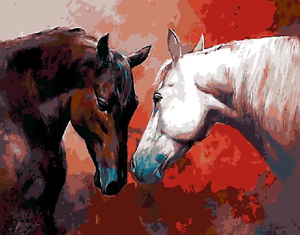 Спартако ломбардо-картины лошадей. Пейзаж с лошадьми. Две лошади картина. Картина двух лошадей в хорошем качестве. Картина 2 лошадей.