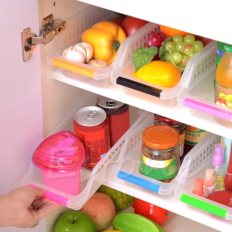 Контейнер-органайзер для холодильника артикул : 07412. Контейнеры для хранения в холодильнике. Органайзер для хранения в холодильнике. Органайзер для овощей в холодильник. Фруктовые холодильники