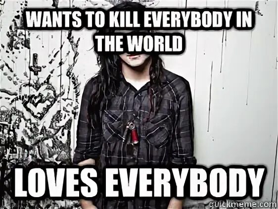 I want to be killed. I want to be killed